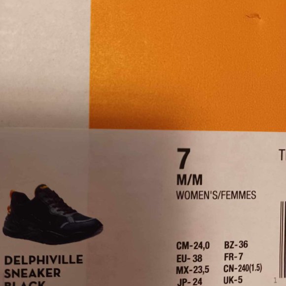 Timberland Women's Delphiville Textile Sneaker Size 7 Brand New In Box - Picture 7 of 7